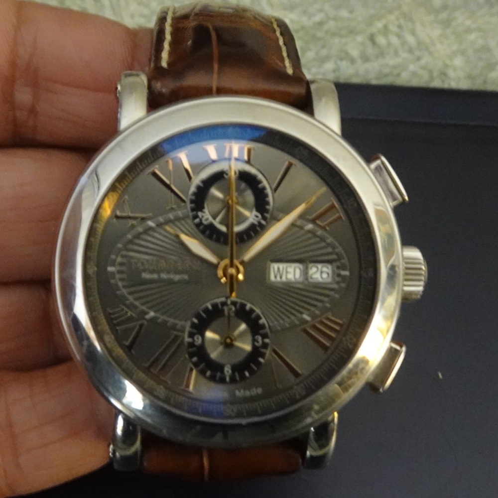 TOURNEAU "Haute Horlogerie"
AUTO CHRONOGRAPH, Pre-Worn in Excellent Condition